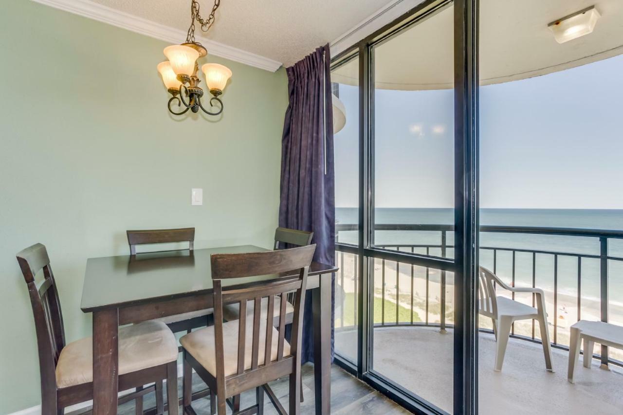 Oceanfront Condo W Balcony King Bed Meridian Plaza เมอร์เทิลบีช ภายนอก รูปภาพ