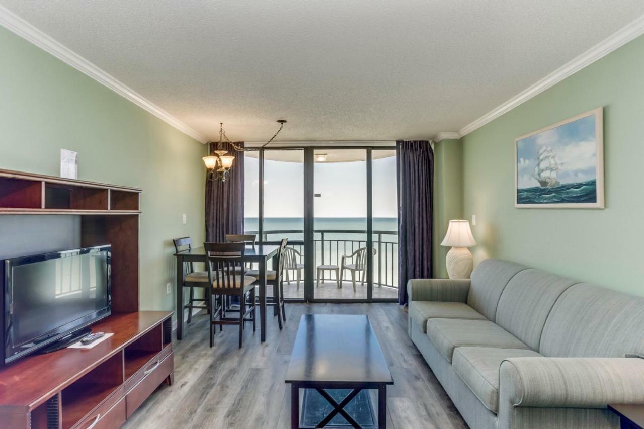 Oceanfront Condo W Balcony King Bed Meridian Plaza เมอร์เทิลบีช ภายนอก รูปภาพ