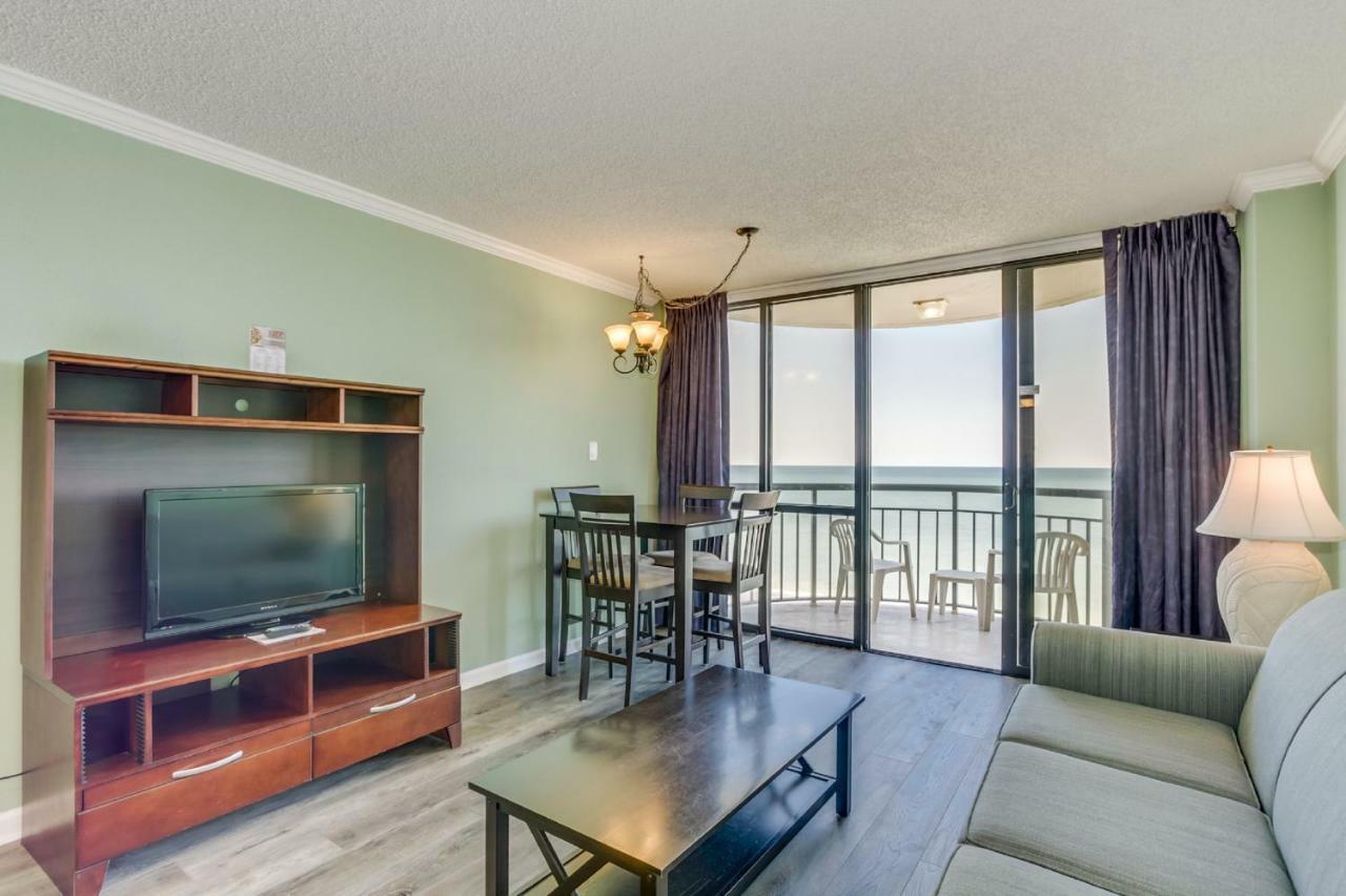 Oceanfront Condo W Balcony King Bed Meridian Plaza เมอร์เทิลบีช ภายนอก รูปภาพ