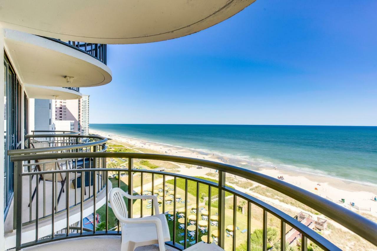 Oceanfront Condo W Balcony King Bed Meridian Plaza เมอร์เทิลบีช ภายนอก รูปภาพ