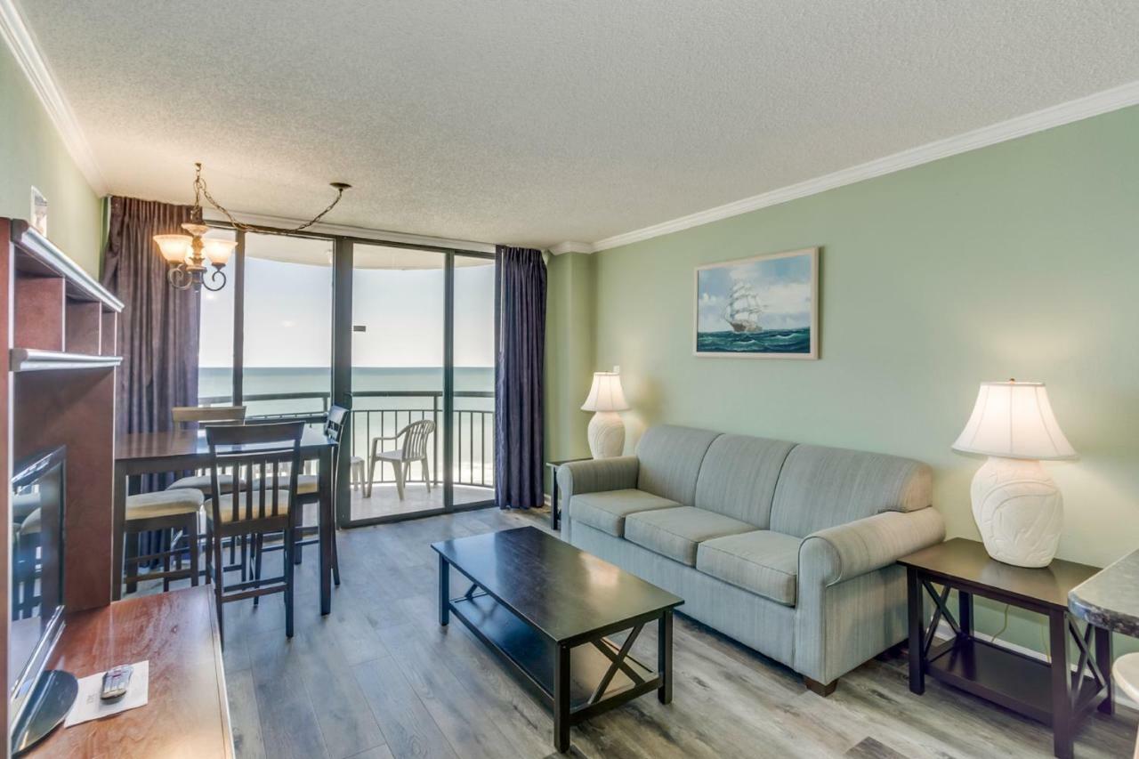 Oceanfront Condo W Balcony King Bed Meridian Plaza เมอร์เทิลบีช ภายนอก รูปภาพ